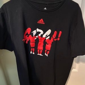 Adidas Team Canada Black T-Shirt Large